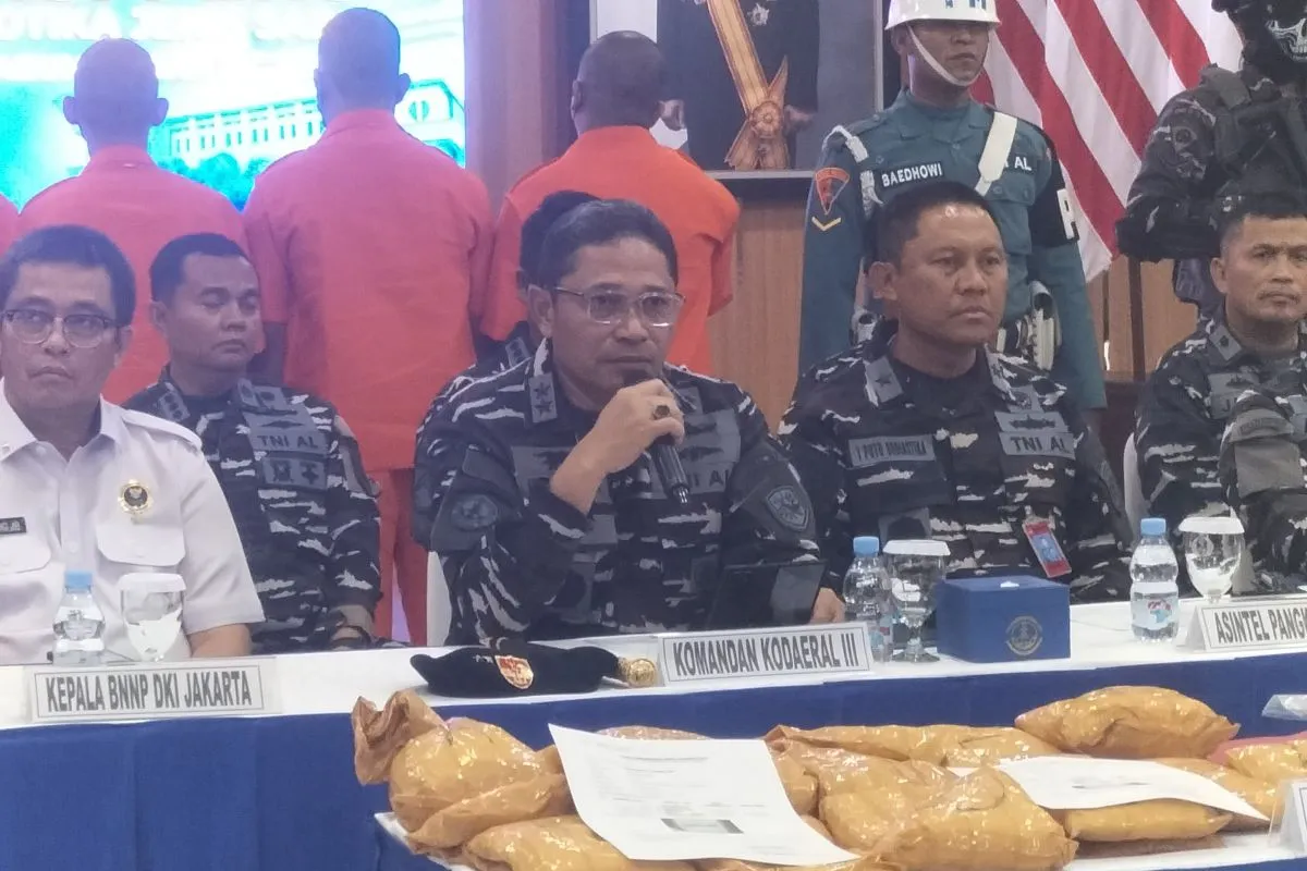 Penyelundupan 10 Kilogram Sabu di Tanjung Priok Digagalkan TNI AL
